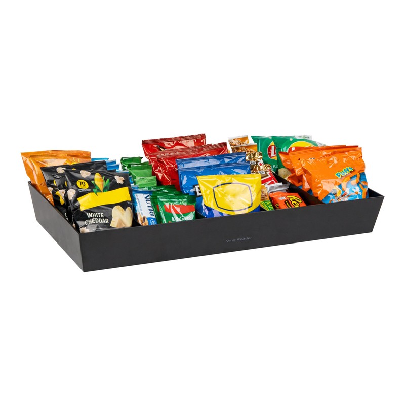 Mind Reader Snack Tray, Countertop Organizer, Snack Tray, Pantry, Breakroom,