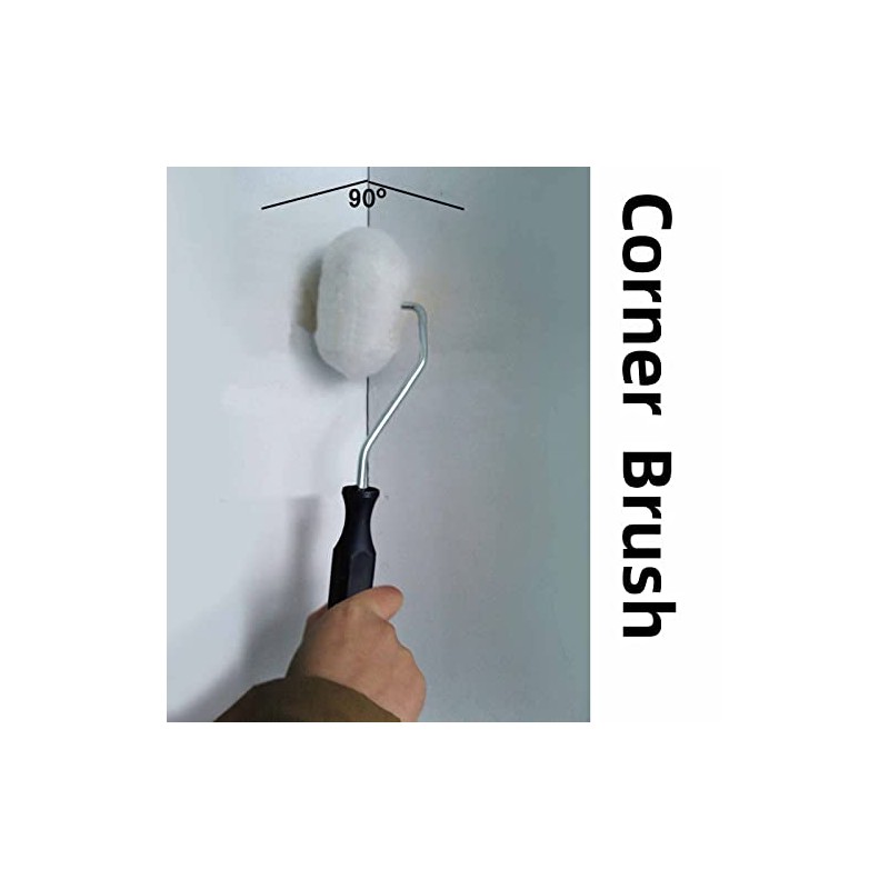 Corner Edger Paint Roller for Drywall Mud and Paint Application,Corner