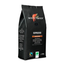Mount Hagen, Dark Roast, Organic FT Naturland Espresso, 1 kg Whole Bean