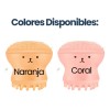 Cepillo Pulpo Masaje Exfoliante Facial Silicona Pack 12pz F