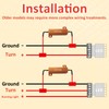 4Pcs 50W 6Ohm Load Resistors, Load Resistors LED Turn Signal,