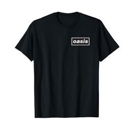 Oasis – Pocket Hit Logo Black T-Shirt