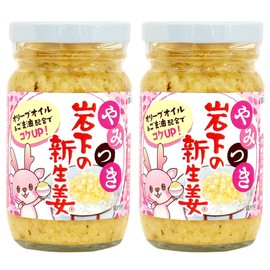 Iwashita Foods Addictive Iwashita New Ginger 4.1 oz (115 g) x 2 Packs