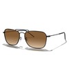 MERRY'S Retro Metal Square Aviator Polarized Sunglasses for Men Women