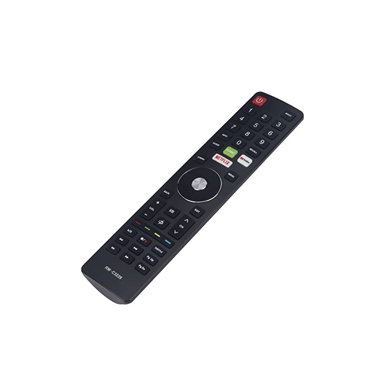 Tavice Remote Control Compatible with DEVANTI STV-668-UHD-55-BK STV668UHD55BK STV-668-UHD-50-BK STV-668-UHD-65-BK