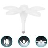 5 Leaf Garage Light LED Deformable Lamp 80W E26 Ceiling