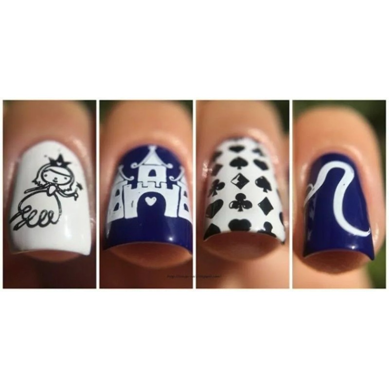 Born Pretty Nail Art Stamping Zodiac Design DIY Manicure Template