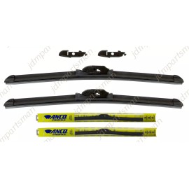 ANCO PROFILE Beam Wiper Blade 24" & 19" (Set of 2) Front - A24M + A19M