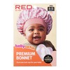 Red by Kiss Baby Satin Bonnet Sleep Cap for Infants,Soft,