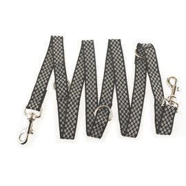 Maximum Pet Products Police style Chequered dog training lead 6ft Multiple colours 6ft/1.8m