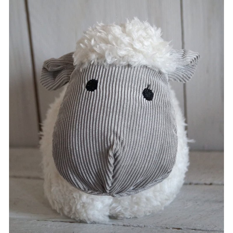 Lilienburg Door Stop Sheep Lambs Heavy Fabric Sack Decorative Sheep
