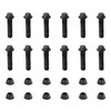 GOFIRA M10 x 1.25 x 40mm Flanged Hex Head Bolts