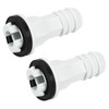sourcing map Air Conditioner Drain Hose Connector 15mm Tube Straight