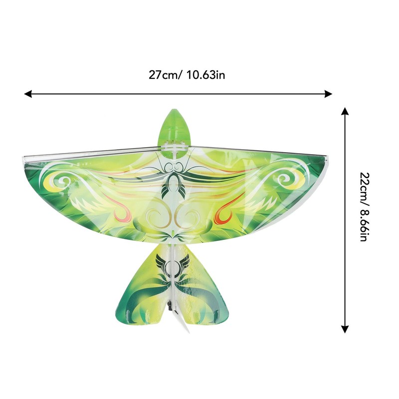 Flying RC Bird Toy 2.4GHz USB Charging LED Bionic Flapping