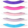 SEWACC 5pcs Nail Files Professional Dual-Sided Nail Buffers for Acrylic