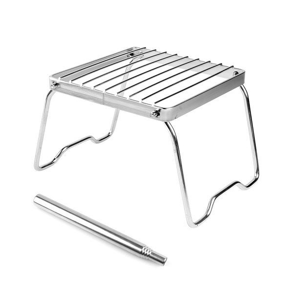 FANWINKJ Barbecue Grill Folding Camping Grill, Outdoor Grill Grate, Sturdy