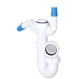 1½" Kitchen Sink Trap with Twin 135° Nozzles