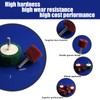 Glarks 10 Pack Non Woven Abrasive Wheel Drill Buffing Attachment