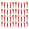 Annadue 40Pcs Plastic Cutters Blades Replacement for Cordless Grass Trimmer