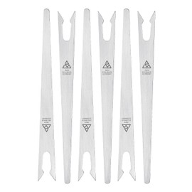triangle 90 492 06 03 Antipasti Forks, Set of 6 in Case, Made in Solingen/Germany, Professional Quality Stainless Steel, Chip Fork, Pickser, Upcyceld Forks