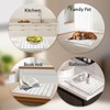 2 PCS Large Stone Dish Drying Mat for Kitchen Counter，Foldable