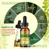 Pure Organic Soursop Extract, Tindedly Soursop Graviola Liquid Drops 60ml