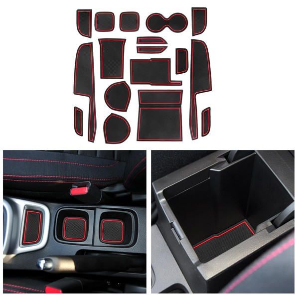 CDEFG Kompatibel mit Suzuki Vitara LY Hybrid 2016-2023 2024, Gummimatten