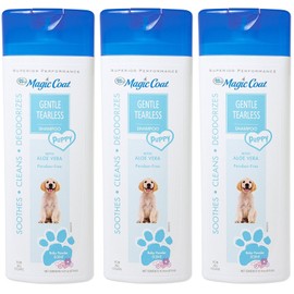 Four Paws 3 Bottles of Magic Coat Tear-Free with Aloe Vera Puppy Shampoo, 16 Ounces Per Bottle