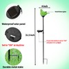 2 Pack Solar Powered Garden Stake Lights Outdoor, Cute Animal