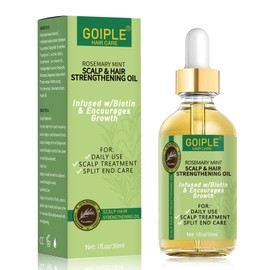 WOZUTUNT Rosemary Oil, 1 FL OZ - Natural Hair Growth Oil With Essential Oils, Nourishing Treatment for Split Ends, Dry Scalp, Hair Loss - Women's Hair Care