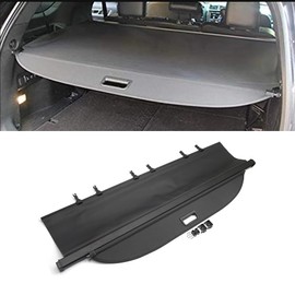 CTH for Ford Explorer 2011-2018 Rear Trunk Cargo Security Shade Retractable Luggage Cover Car Accessories 1set (Alumimun Alloy and Fabric)