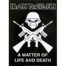 Iron Maiden A Matter Of Life And Death Flag