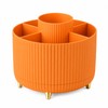 360° Rotating Desk Organizer for Office & Vanity – Multi-Purpose