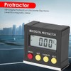 Horizontal Angle Meter Digital Protractor Inclinometer Electronic Level Box Magnetic