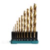 Makita HSS-TIN D-72849 Drill Bit, Set of 10, Case Included,