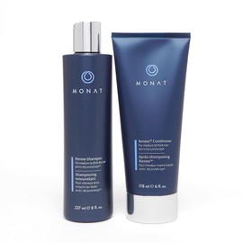 MONAT Renew Shampoo and Conditioner Set Infused with REJUVENIQE For Dry Medium to Thick Hair - Hydrating Hair Care | Sulfate-Free, Paraben-Free | Moisturizing & Nourishing for Healthy Shine