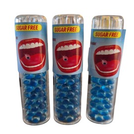 PaperMints Mint Cool Caps Twist Tube (60 caps per tube) - Fresh Breath Capsules (3 x Tube (180 caps), Mint)