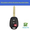 Rilnaewn Keyless Entry Systems for Toyota Key Fob Cover Fit