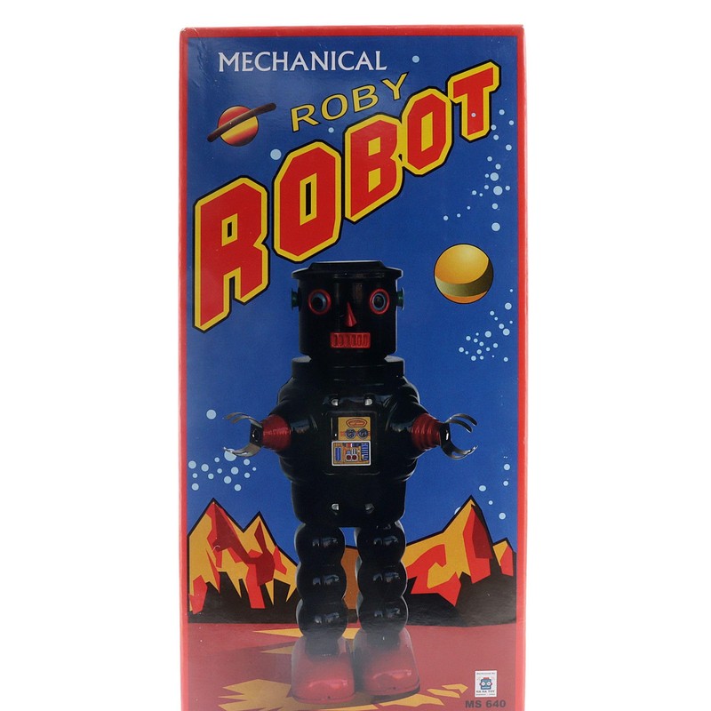 Freak Scene Roboter Mechanical Roby Robot Tin robot Silver