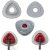 4 Pack Mop Heads Replacement Compatible with Vileda 1 Tank