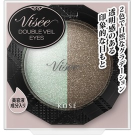  Visee Visee Riche Double Veil Eyes Eye Shadow Unscented Beige 3.3g (x 1) GR-7 Mint khaki type