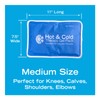 Roscoe Medical Gel Soft Flexible Ice Packs for Injuries, Reusable