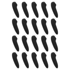 uxcell 100Pcs Blade Knife Tip Protector Cover Plastic Knife Guard Sleeves Knife Blade Tip Sleeves Cover for Kitchen, Black