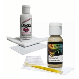 Langka 2oz Blob Eliminator and 1oz Touch-Up Paint Compatible with 2013, Nissan, Pathfinder, CAL, Medium Brown Metallic.
