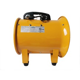 Iliving ILG8VF12 Portable Ventilator Fan, 12", Yellow