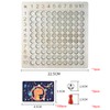 Diompirux Wooden Montessori Multiplication Board, Children's Learning Multiplication Table, Learning