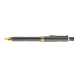 Yasutomo TP30PL QuadPoint Twist Pen, Platinum