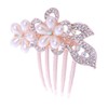 Rigral Hair Accessories, Hair Comb, Glitter, Hair Ornament, Flowers, Type