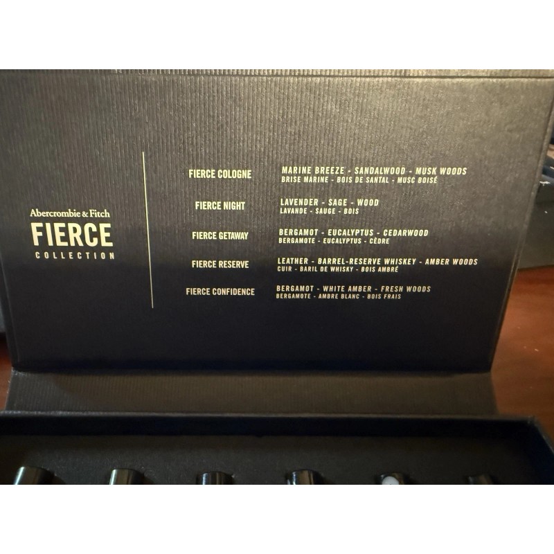 Abercrombie & Fitch Fierce Fragrance Suite Discovery Kit New in