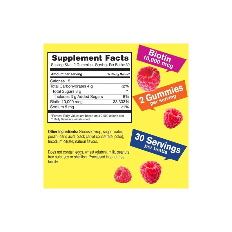 Wellyeah Biotina 10,000 Mcg Gomitas Veganas 2 Pack